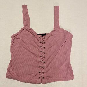 Forever 21 Pink Tank Top Womens Size Large
